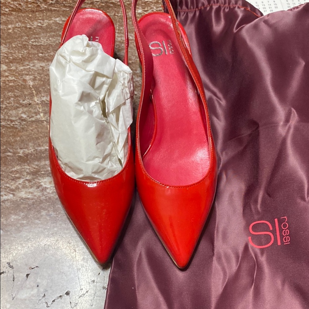 Sergio Rossi Red Women's Heels